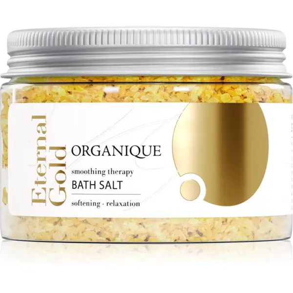Organique Organique Eternal Gold Smoothing Therapy сол за релаксираща вана 600 гр.