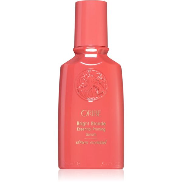 Oribe Oribe Bright Blonde Essential Priming Serum озаряващ серум за топлинно третиране на косата 100 мл.