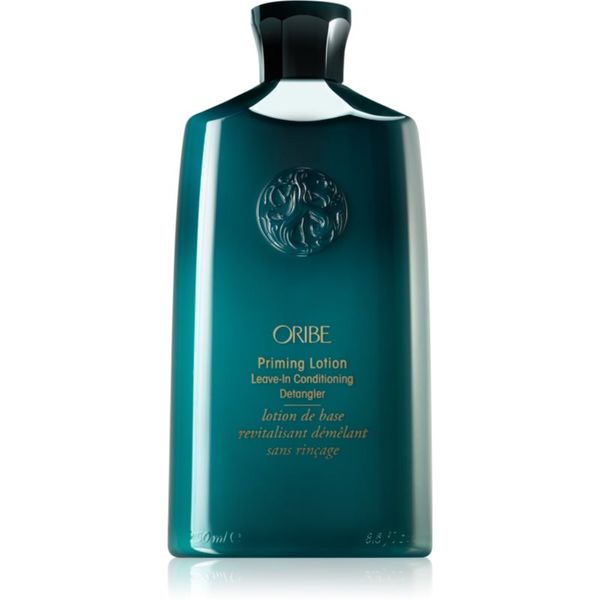 Oribe Oribe Moisture & Control Priming Lotion подхранващ балсам без отмиване за чуплива и къдрава коса 250 мл.