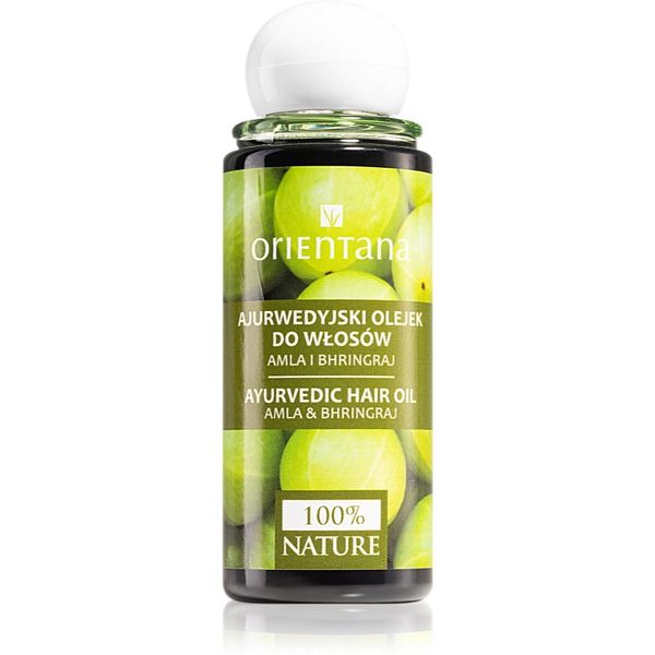 Orientana Orientana Ayurvedic Hair Oil Amla & Bhringraj масло за растеж на коса 105 мл.
