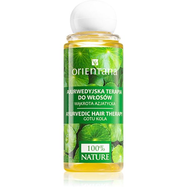 Orientana Orientana Ayurvedic Therapy Gotu Kola регенериращо масло за коса за растеж на косата 105 мл.