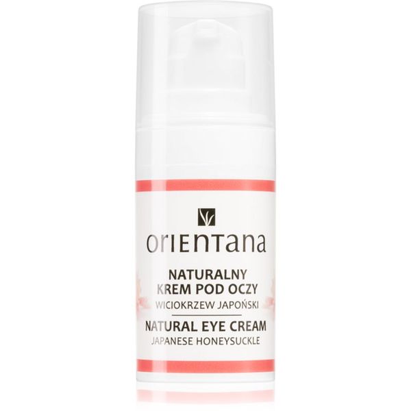 Orientana Orientana Japanese Honeysuckle Natural Eye Cream крем за околоочния контур против бръчки 15 мл.