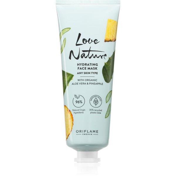 Oriflame Oriflame Love Nature Organic Aloe Vera & Pineapple хидратираща маска за лице 75 мл.