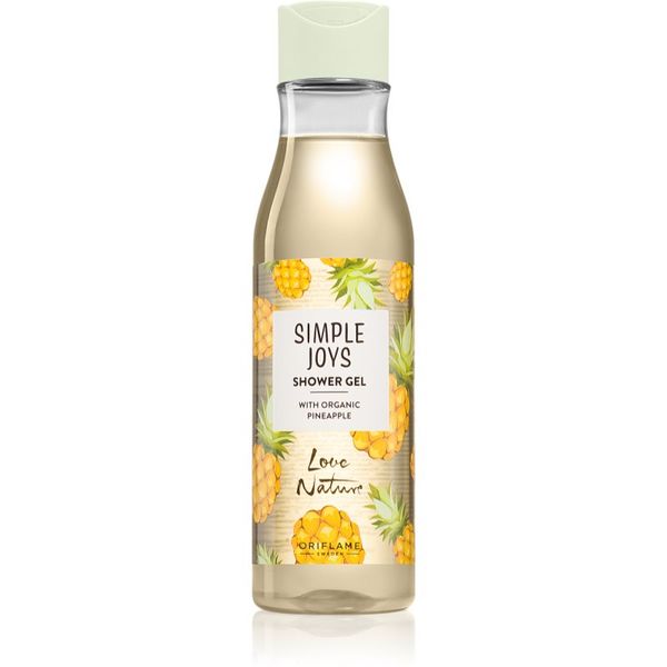 Oriflame Oriflame Love Nature Simple Joys енергизиращ душ-гел Organic Pineapple 250 мл.