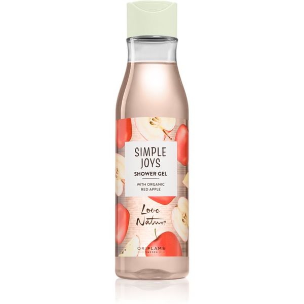 Oriflame Oriflame Love Nature Simple Joys освежаващ душ гел Organic Red Apple 250 мл.