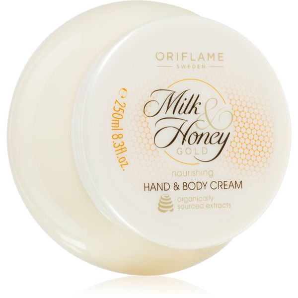 Oriflame Oriflame Milk & Honey Gold подхранващ крем за ръце и тяло 250 мл.