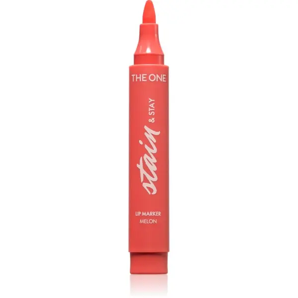Oriflame Oriflame The One Stain & Stay дълготрайно червило маркер цвят Melon 2.5 гр.