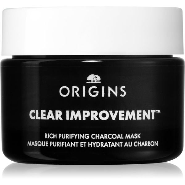 Origins Origins Clear Improvement® Rich Purifying Charcoal Mask почистваща маска с активни въглища 30 мл.
