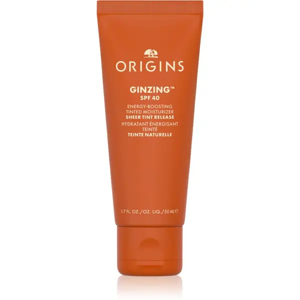 Origins Origins GinZing™ Energy-Boosting Tinted Moisturizer дневен крем с ревитализиращ ефект SPF 40 цвят 4 50 мл.
