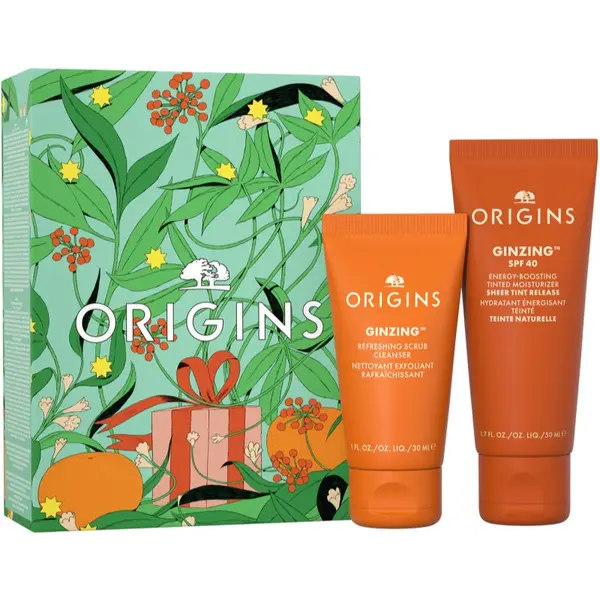 Origins Origins GinZing™ Protect & Glow Set подаръчен комплект за суха кожа