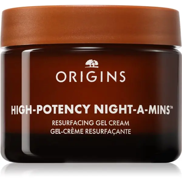 Origins Origins High-Potency Night-A-Mins™ Oil-Free Resurfacing Gel Cream With Fruit-Derived AHAs стягащ хидратиращ крем за всички типове кожа на лицето 50 мл