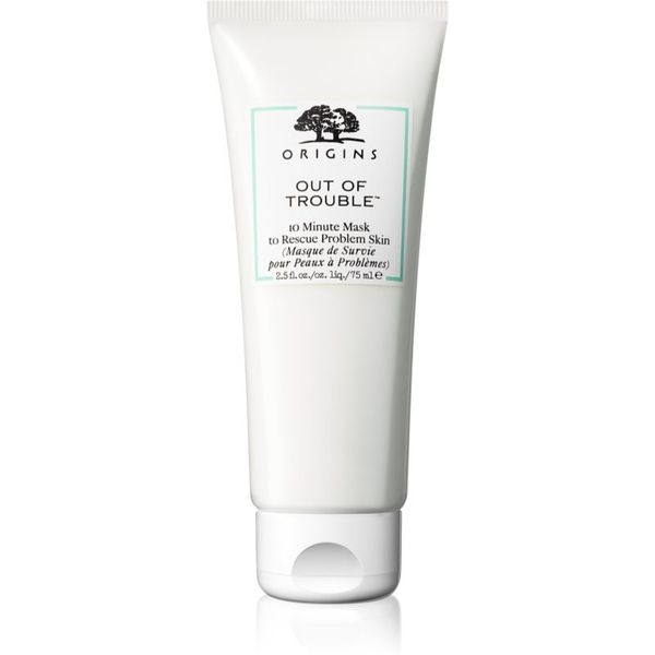Origins Origins Out Of Trouble™ 10 Minute Mask To Rescue Problem Skin интензивна маска за мигновено подобряване вида на кожата на лицето 75 мл.