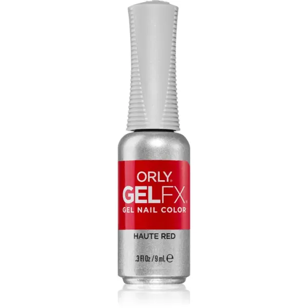 Orly Orly Gelfx Gel гел лак за нокти с използване на UV/LED лампа цвят Haute Red 9 мл.