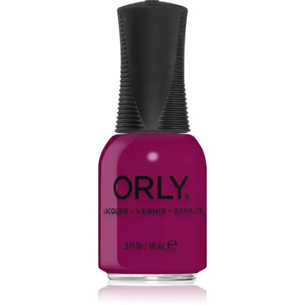Orly Orly Lacquer подхранващ лак за нокти цвят Black Cherry 18 мл.