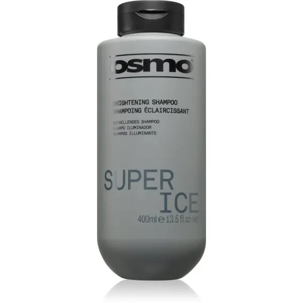 Osmo Osmo Super Ice Brightening Shampoo шампоан против жълти оттенъци за блонд коса и коса с кичури 400 мл.