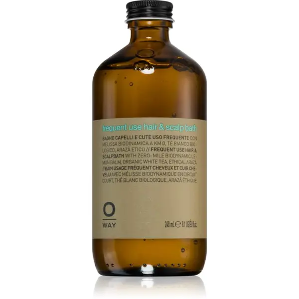 Oway Oway dailyAct Hair & Scalp Bath деликатен шампоан за ежедневна употреба за коса и скалп 240 мл.