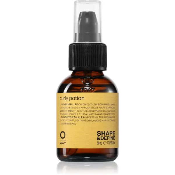 Oway Oway Shape & Define Curly Potion грижа за стайлинга за чуплива и къдрава коса 50 мл.