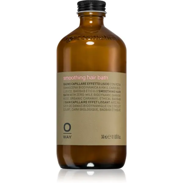 Oway Oway Smooth+ Hair Bath изглаждащ шампоан за суха и непокорна коса 240 мл.