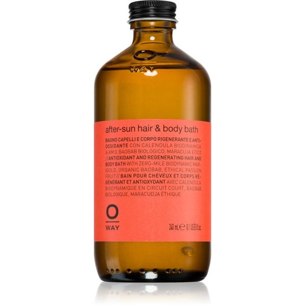 Oway Oway SunWay Hair & Body Bath шампоан след слънчеви бани за коса и тяло 240 мл.