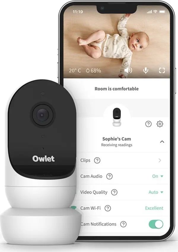 Owlet Owlet Cam 2 видео бебефон 1 бр.