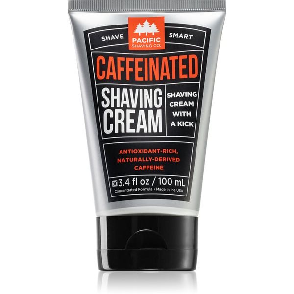 Pacific Shaving Pacific Shaving Caffeinated Shaving Cream крем за бръснене 100 мл.