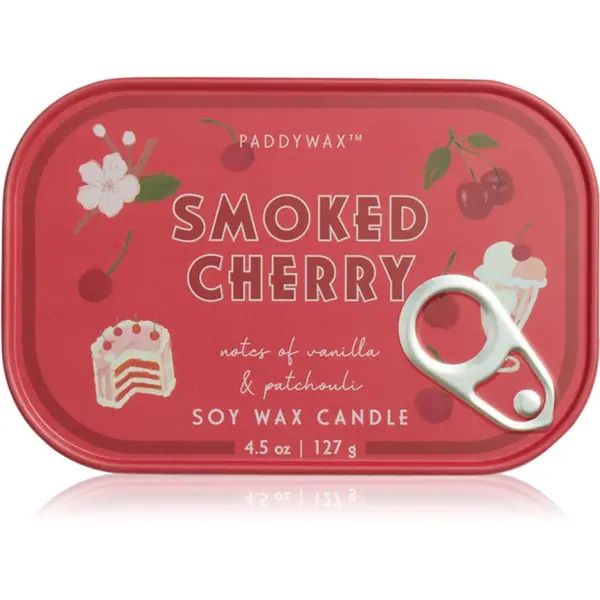 Paddywax Paddywax Bistro Tin Smoked Cherry ароматна свещ в кутия 127 гр.