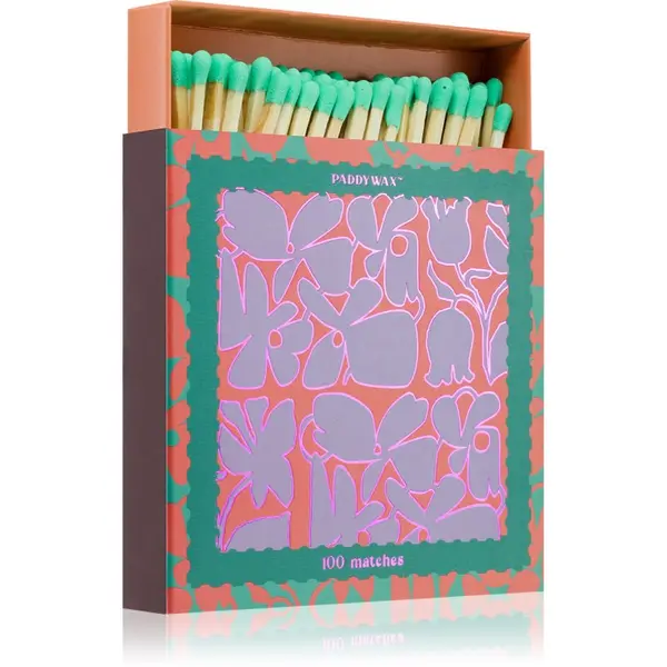 Paddywax Paddywax Jumbo Boxed Abstract Floral кибритени клечки 1 бр.