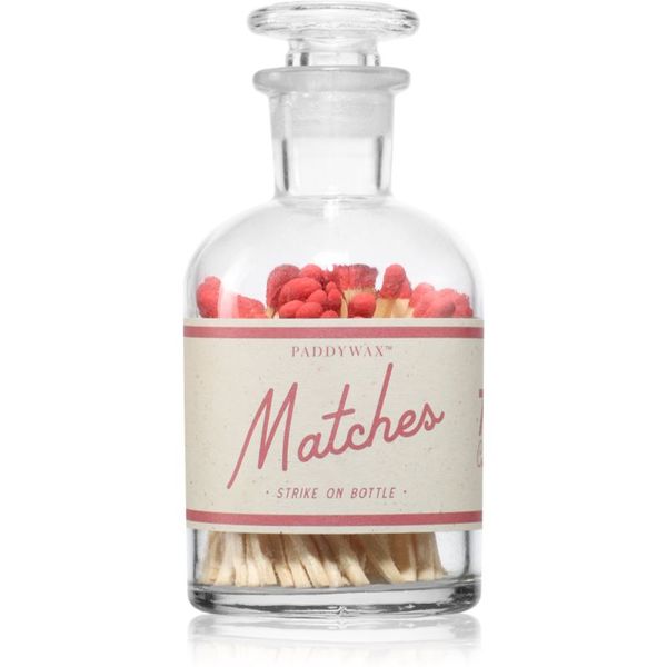 Paddywax Paddywax Matches Red Glass кибритени клечки 1 бр.