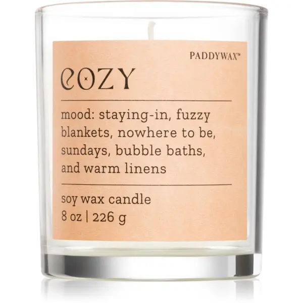 Paddywax Paddywax Mood Cozy Cashmere & French Orris ароматна свещ 226 гр.