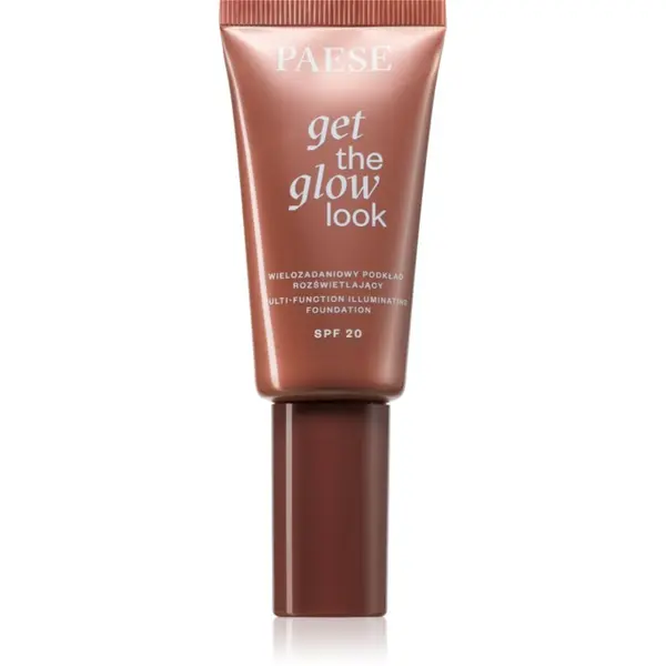 Paese Paese Get The Glow Look Illuminating Foundation лек фон дьо тен с озаряващ ефект SPF 20 цвят 1N Light Beige 30 мл.