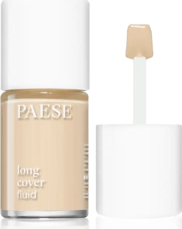 Paese Paese Long Cover Fluid течен фон дьо тен цвят 01 Light Beige 30 мл.