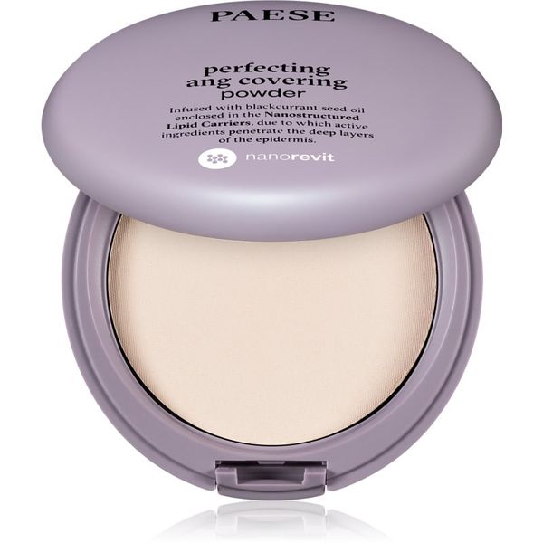 Paese Paese Nanorevit матираща пудра за чувствителна кожа на лицето цвят 01 Ivory 9 гр.