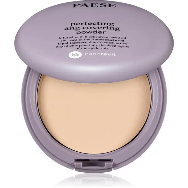 Paese Paese Nanorevit матираща пудра за чувствителна кожа на лицето цвят 04 Warm Beige 9 гр.