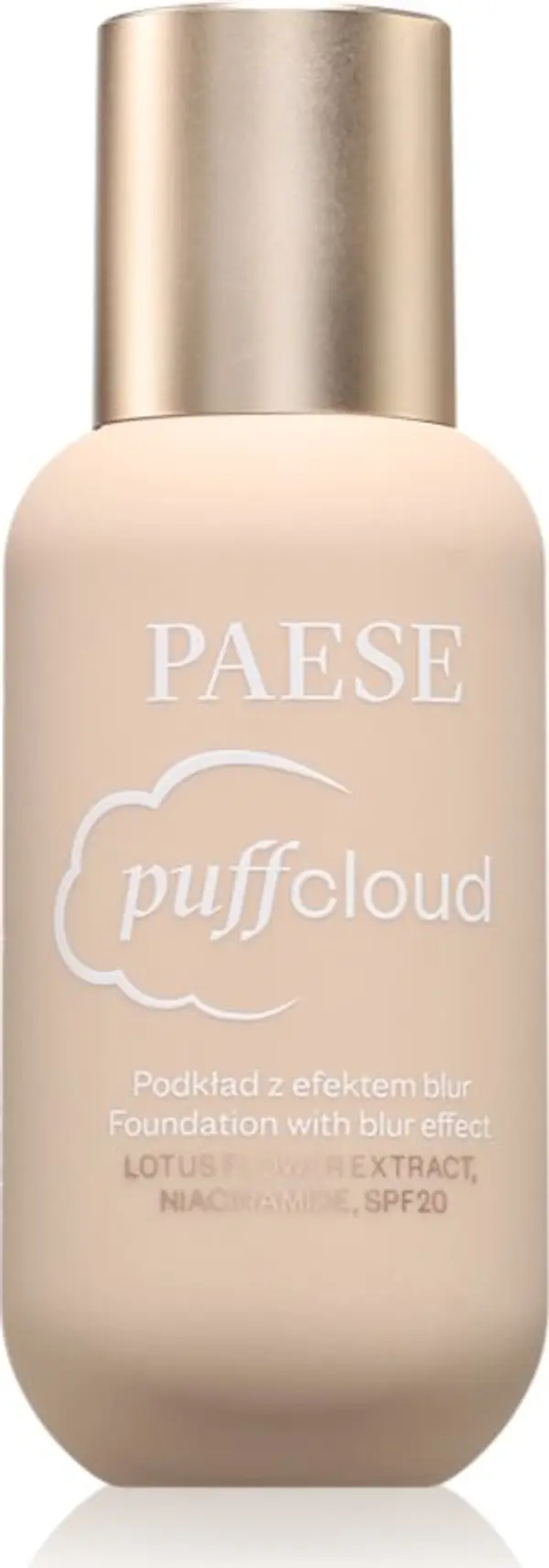Paese Paese Puff Cloud Foundation ултра лек грим SPF 20 цвят 04 Shell Beige 37 мл.