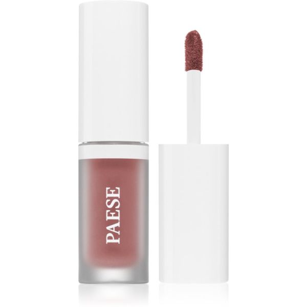 Paese Paese The Kiss Lips Liquid Lipstick матиращо течно червило цвят 01 Nude Beige 3,4 мл.
