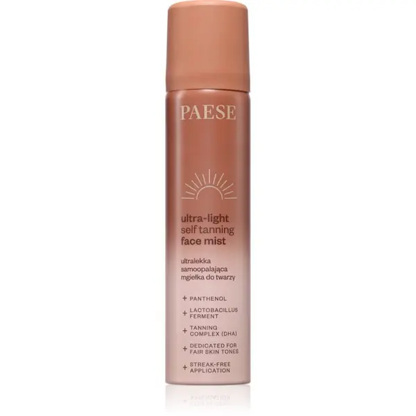 Paese Paese Ultra-light Self Tanning Face Mist автобронзираща мъгла за лице 75 мл.
