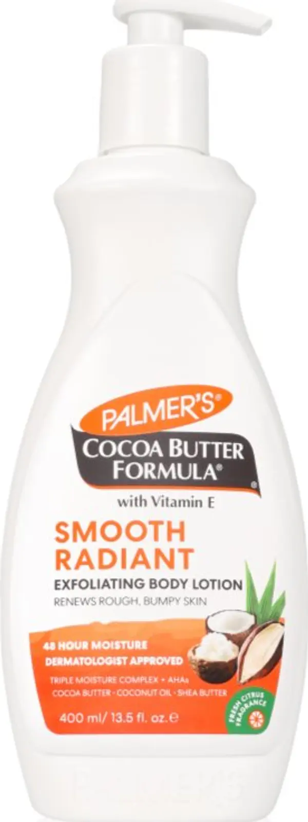 Palmer’s Palmer’s Cocoa Butter Formula Retexture & Renew нежно ексфолиращо мляко за тяло 400 мл.