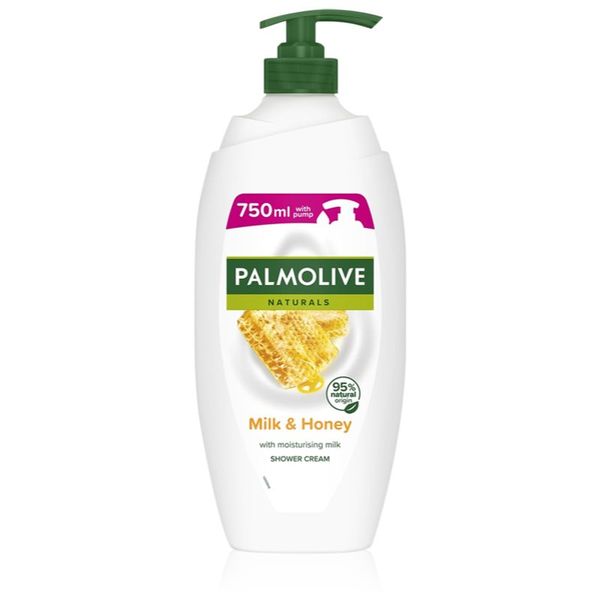 Palmolive Palmolive Naturals Milk & Honey душ-гел и крем-гел за вана с мляко и мед с дозатор 750 мл.