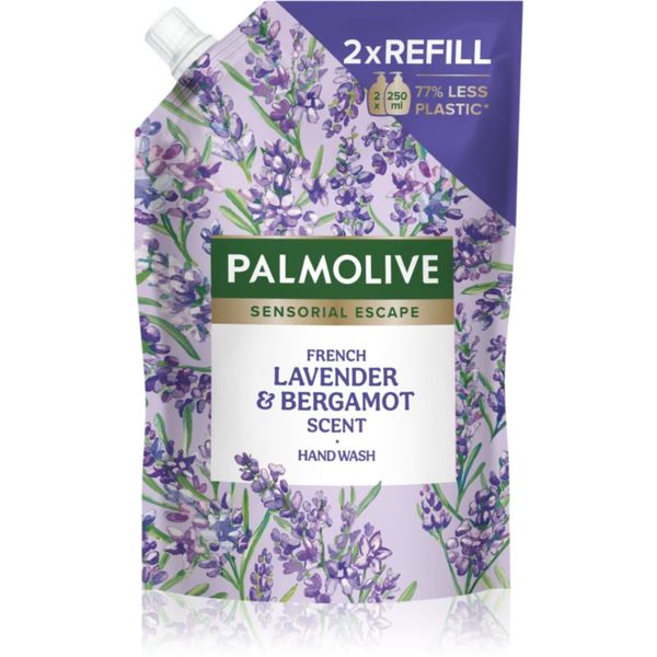 Palmolive Palmolive Sensorial Escape French Lavender & Bergamot течен сапун за ръце пълнител 500 мл.