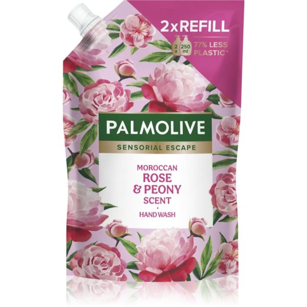 Palmolive Palmolive Sensorial Escape Moroccan Rose & Peony течен сапун за ръце пълнител 500 мл.