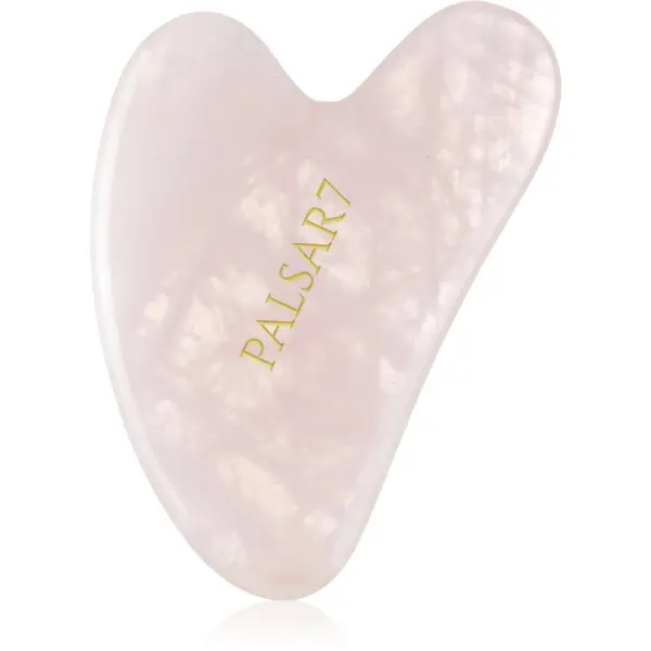 PALSAR7 PALSAR7 Guasha Rose Quartz уред за масаж Гуа ша от розов кварц 1 бр.