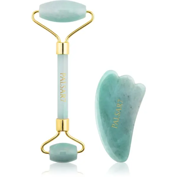 PALSAR7 PALSAR7 Massage Roller and Guasha Jade масажно валяче за лице и масажно приспособление