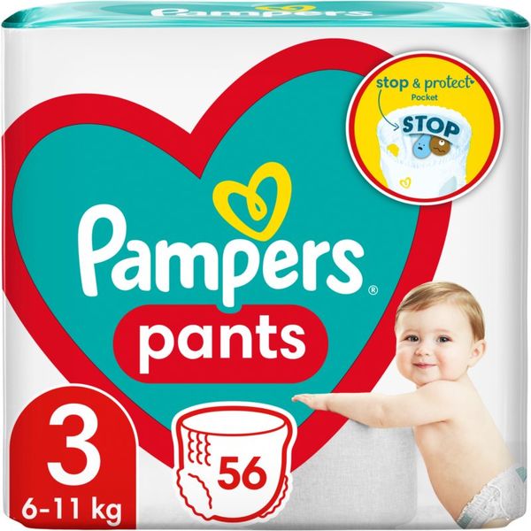 Pampers Pampers Active Baby Pants Size 3 еднократни пелени гащички 6-11 kg 56 бр.