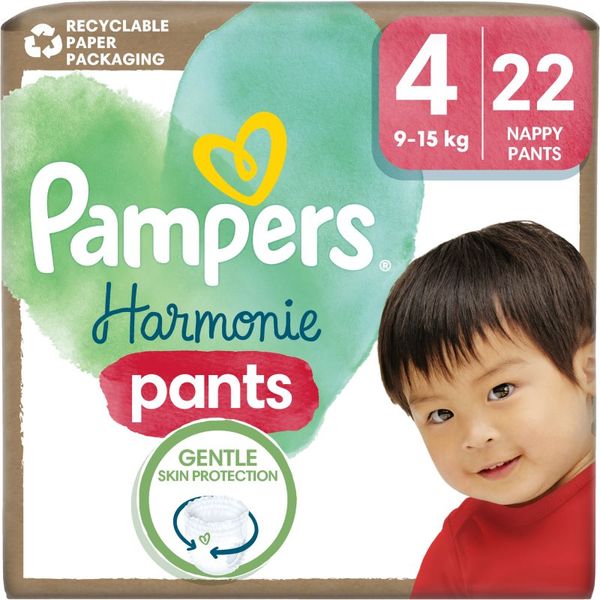 Pampers Pampers Harmonie Pants Size 4 пелени-гащички 9-15 kg 22 бр.