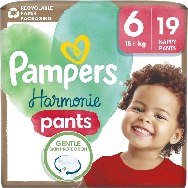 Pampers Pampers Harmonie Pants Size 6 пелени-гащички 15+ kg 19 бр.
