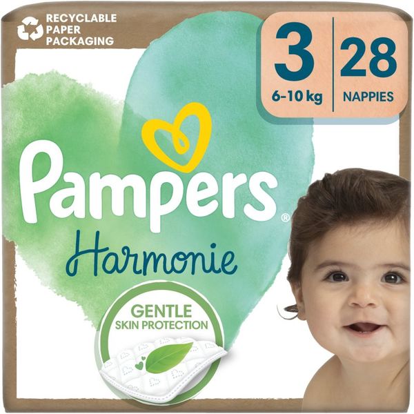 Pampers Pampers Harmonie Size 3 еднократни пелени 6-10 kg 28 бр.