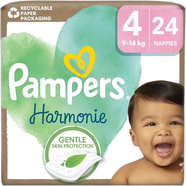 Pampers Pampers Harmonie Size 4 еднократни пелени 9-14 kg 24 бр.