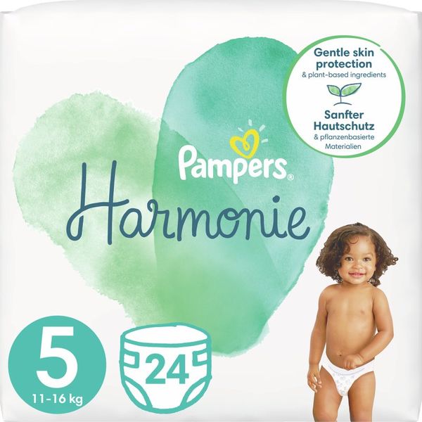 Pampers Pampers Harmonie Value Pack Size 5 еднократни пелени 11-16 kg 24 бр.
