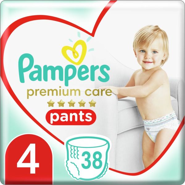 Pampers Pampers Premium Care Pants Maxi Size 4 еднократни пелени гащички 9-15 kg 38 бр.