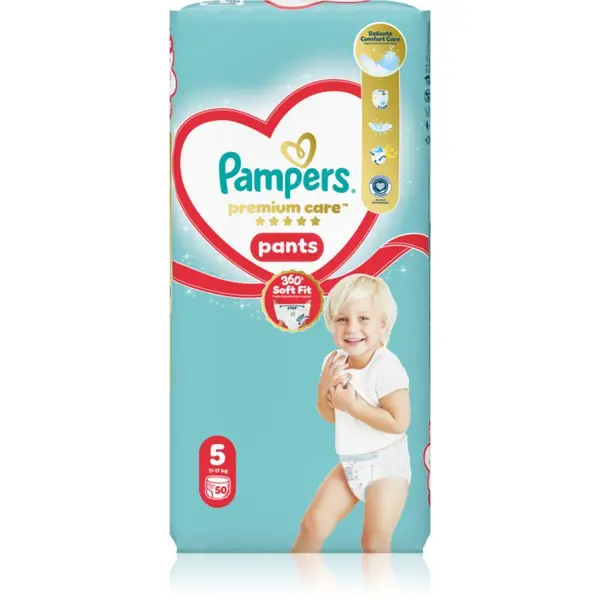 Pampers Pampers Premium Care Pants Size 5 еднократни пелени гащички 11-17 kg 50 бр.